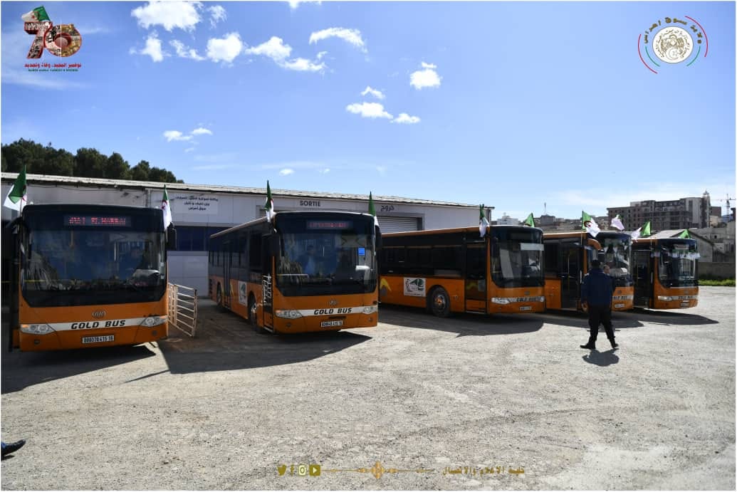 Après la destruction du tiers de ses véhicules : Onze bus aux secours de l’ETUSA de Souk-Ahras